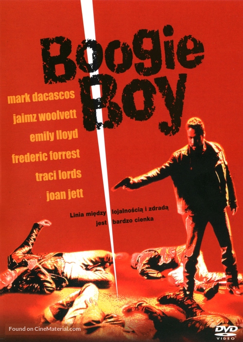 Boogie Boy - Polish DVD movie cover