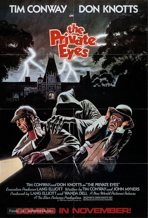 The Private Eyes - Advance movie poster