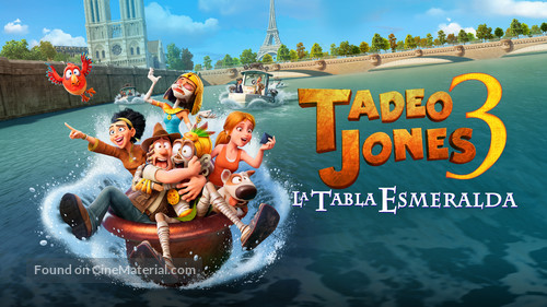 Tadeo Jones 3. La tabla esmeralda - Spanish Movie Cover