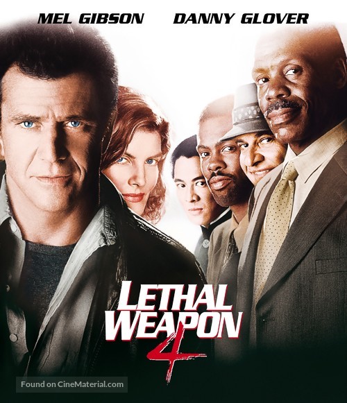 Lethal Weapon 4 - Blu-Ray movie cover
