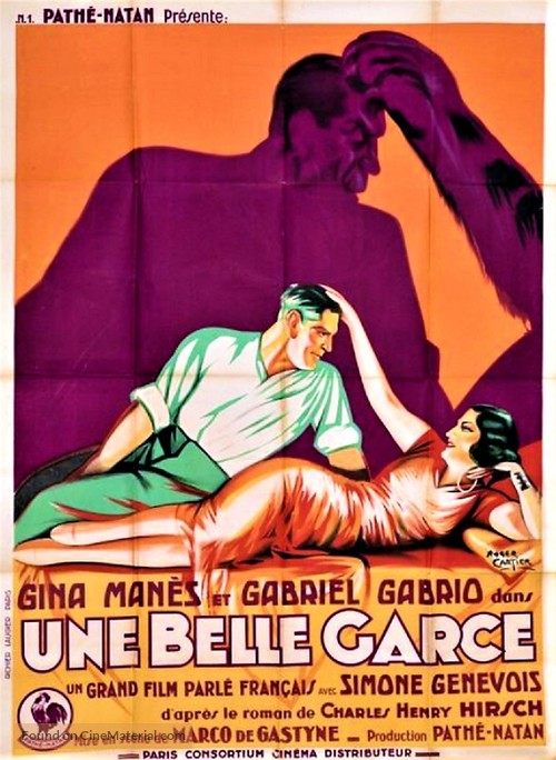 Une belle garce - French Movie Poster