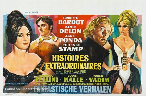 Histoires extraordinaires - Belgian Movie Poster