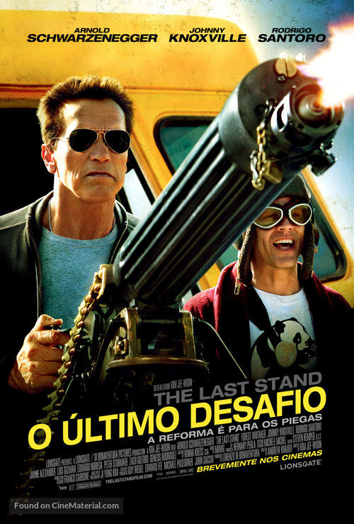 The Last Stand - Portuguese Movie Poster
