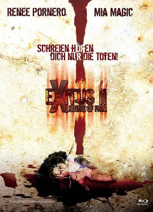 Exitus II: House of Pain - German Blu-Ray movie cover