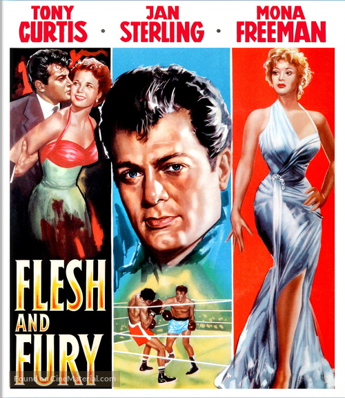 Flesh and Fury - Blu-Ray movie cover