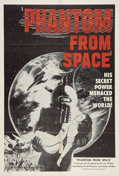 Phantom from Space - Re-release movie poster