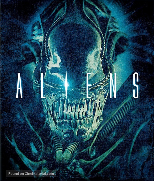 Aliens - Blu-Ray movie cover