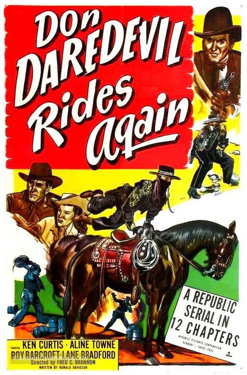 Don Daredevil Rides Again - Movie Poster