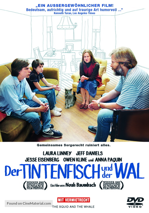The Squid and the Whale - German Movie Cover