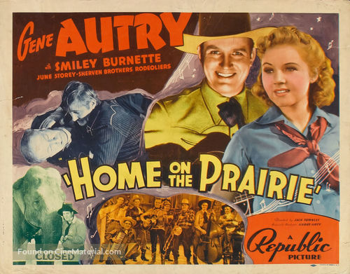 Home on the Prairie - Movie Poster