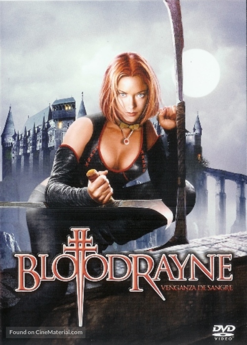 Bloodrayne - Mexican DVD movie cover
