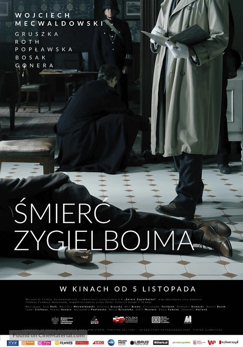 Smierc Zygielbojma - Polish Movie Poster