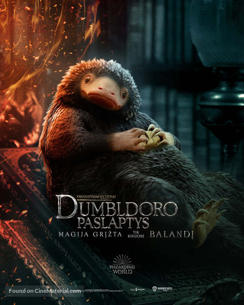 Fantastic Beasts: The Secrets of Dumbledore - Lithuanian Movie Poster