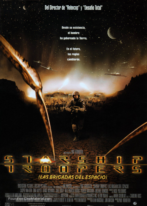 Starship Troopers - Spanish Movie Poster