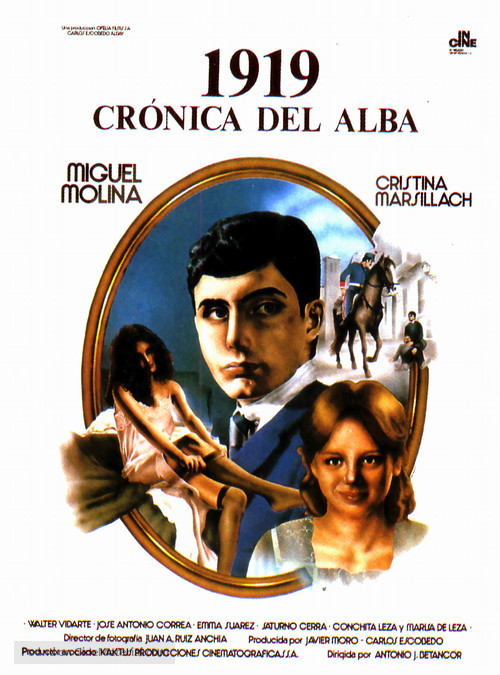 1919, cr&oacute;nica del alba - Spanish Movie Poster