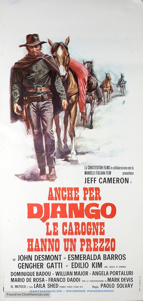 Anche per Django le carogne hanno un prezzo - Italian Movie Poster