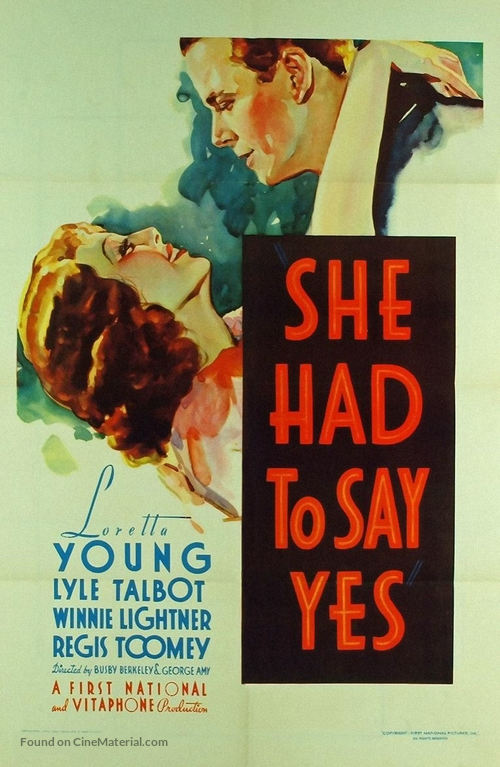 She Had to Say Yes - Movie Poster