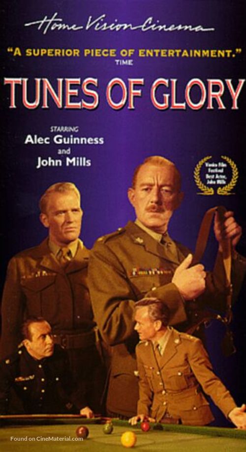 Tunes of Glory - VHS movie cover