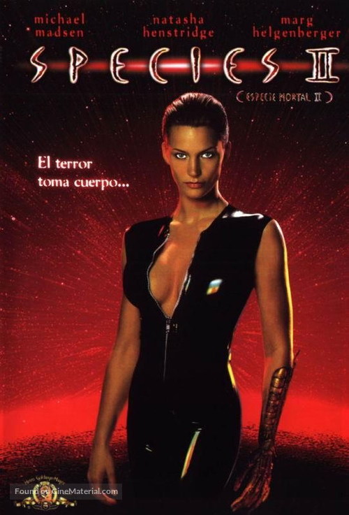 Species II - Spanish DVD movie cover