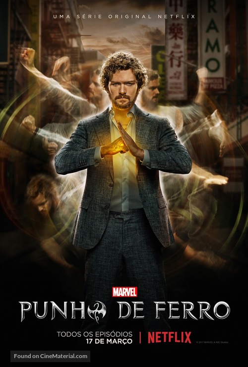 &quot;Iron Fist&quot; - Brazilian Movie Poster