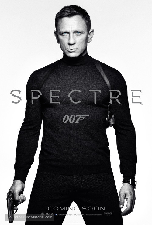 Spectre - British Teaser movie poster