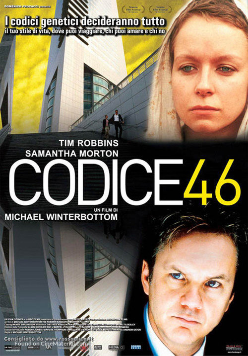 Code 46 - Italian Movie Poster