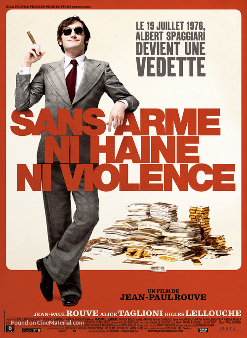 Sans arme, ni haine, ni violence - French poster