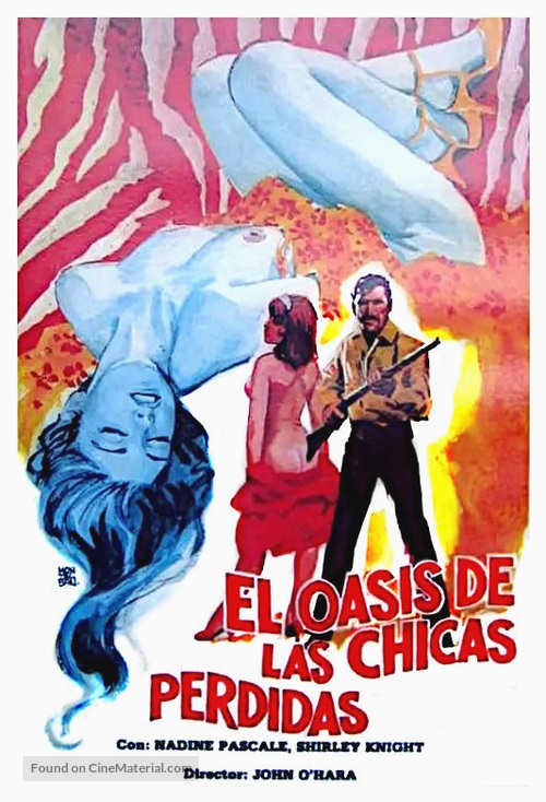 L&#039;oasis des filles perdues - Spanish Movie Cover