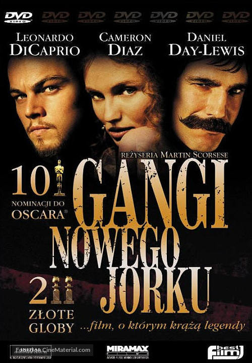 Gangs Of New York - Polish Movie Cover