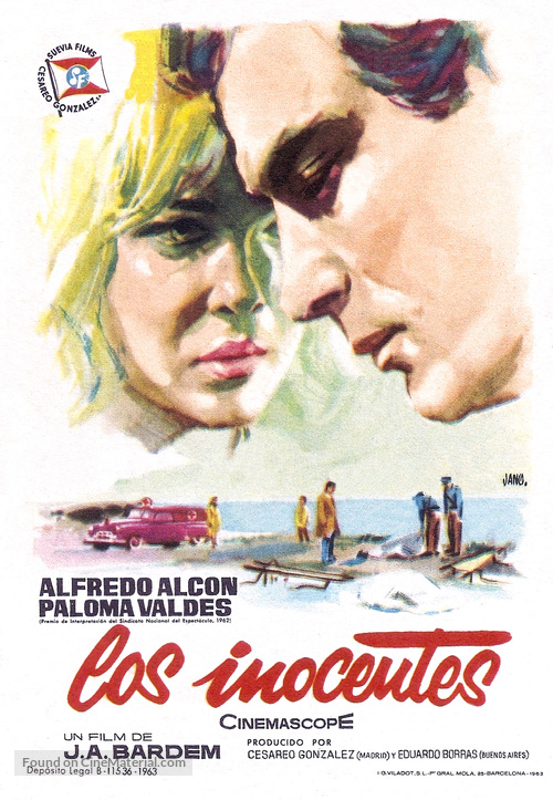 Los inocentes - Spanish Movie Poster