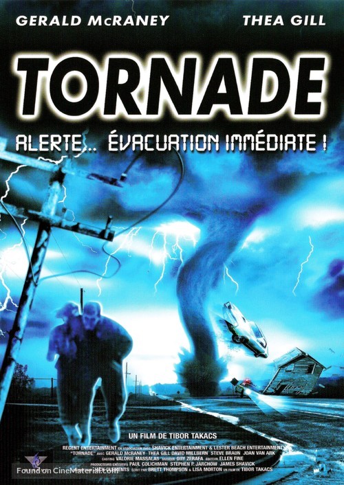 Tornado Warning - French DVD movie cover
