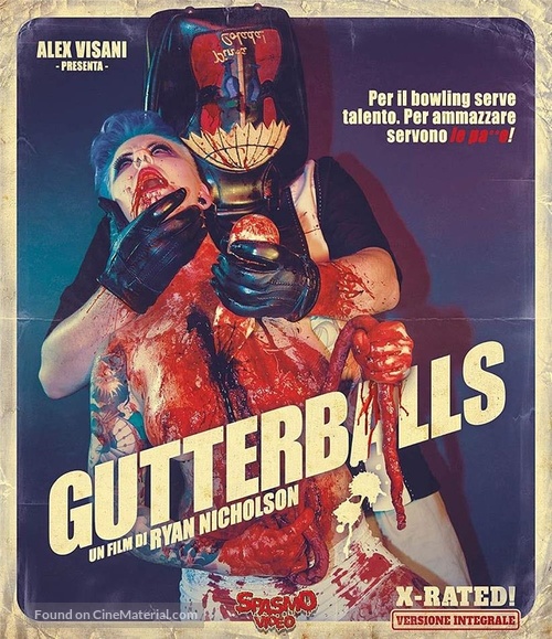 Gutterballs - Italian Blu-Ray movie cover