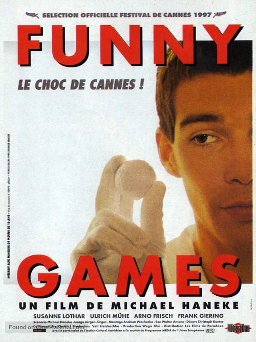 Funny Games - French Movie Poster