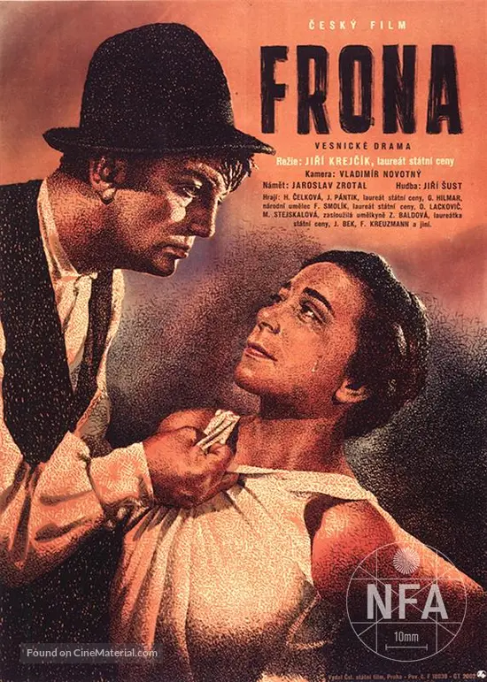 Frona - Czech Movie Poster