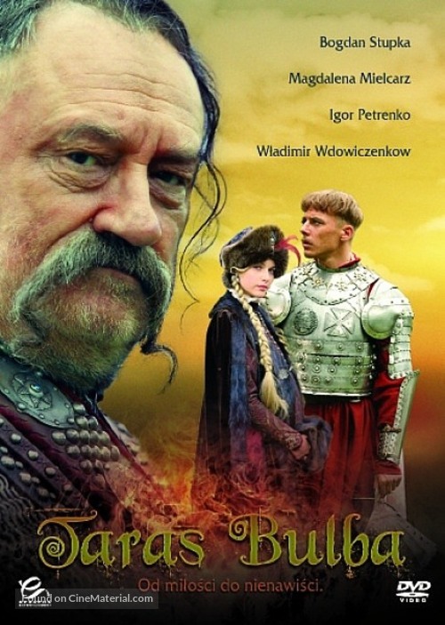 Taras Bulba - Polish DVD movie cover