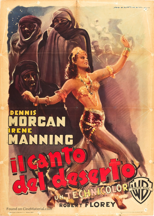 The Desert Song - Italian Movie Poster