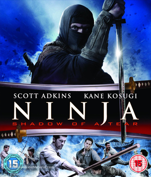 Ninja: Shadow of a Tear - British Blu-Ray movie cover