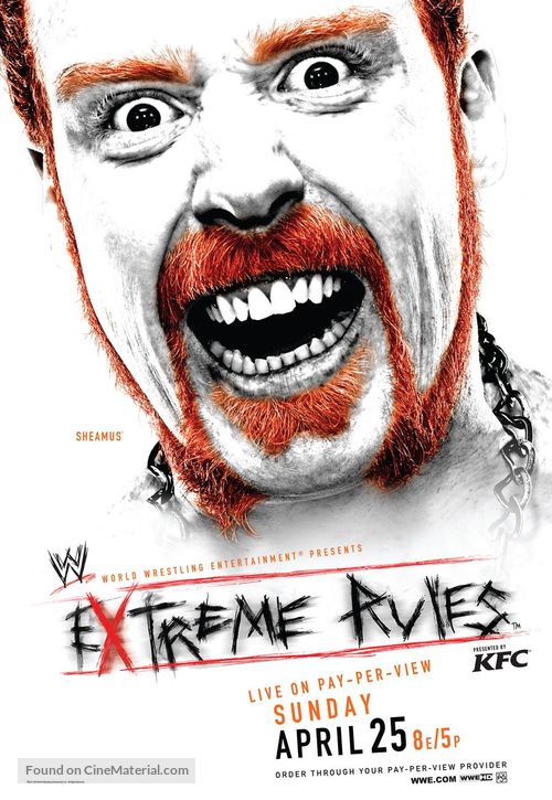 WWE Extreme Rules - Movie Poster