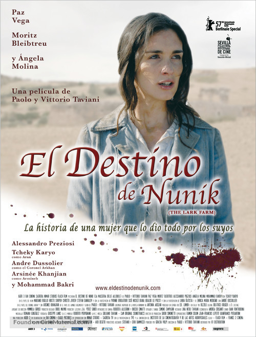 La masseria delle allodole - Spanish Movie Poster