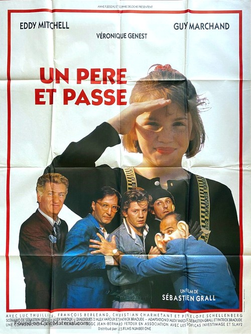 Un p&egrave;re et passe - French Movie Poster