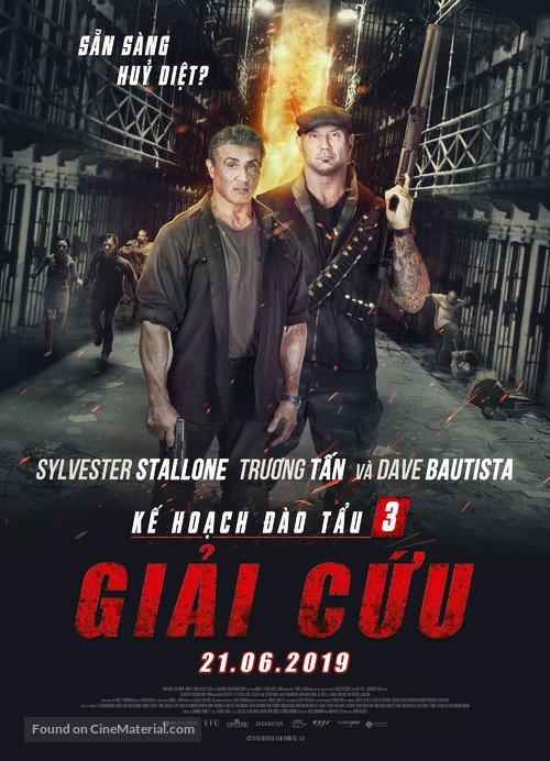 Escape Plan: The Extractors - Vietnamese Movie Poster