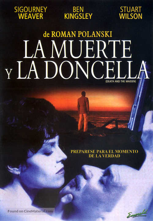 Death and the Maiden - Argentinian DVD movie cover