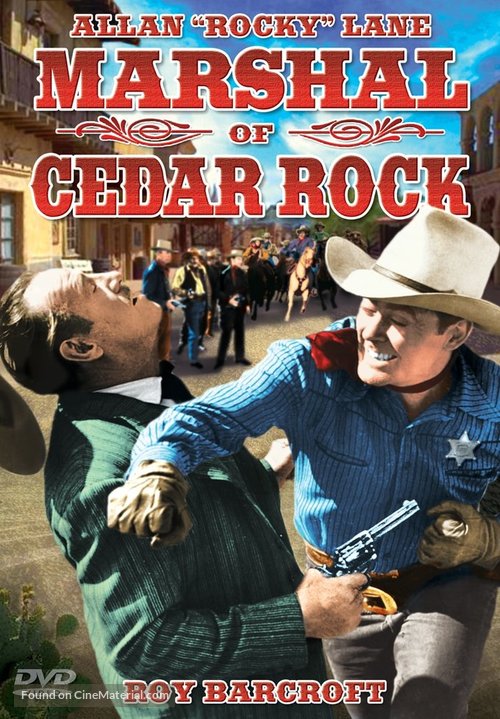 Marshal of Cedar Rock - DVD movie cover