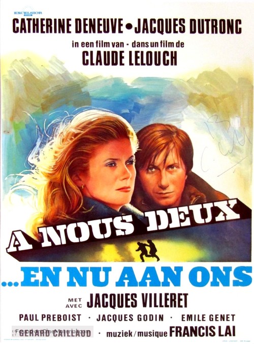 &Agrave; nous deux - Belgian Movie Poster