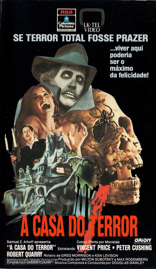 Madhouse - Brazilian VHS movie cover