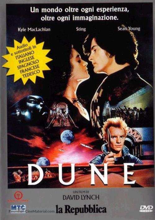 Dune - Italian DVD movie cover