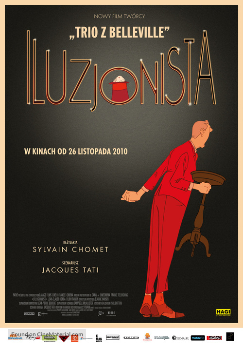 L&#039;illusionniste - Polish Movie Poster