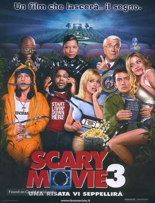 Scary Movie 3 - Italian Movie Poster