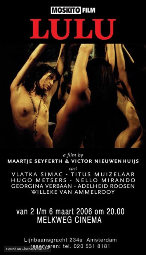 Lulu - Dutch Movie Poster