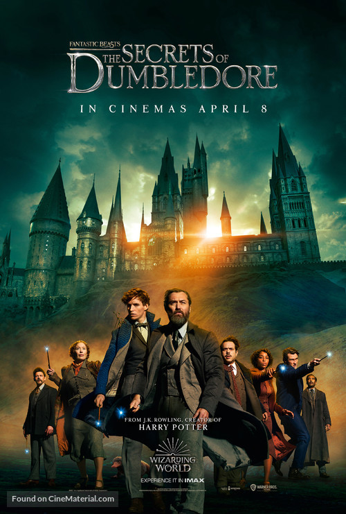 Fantastic Beasts: The Secrets of Dumbledore - British Movie Poster